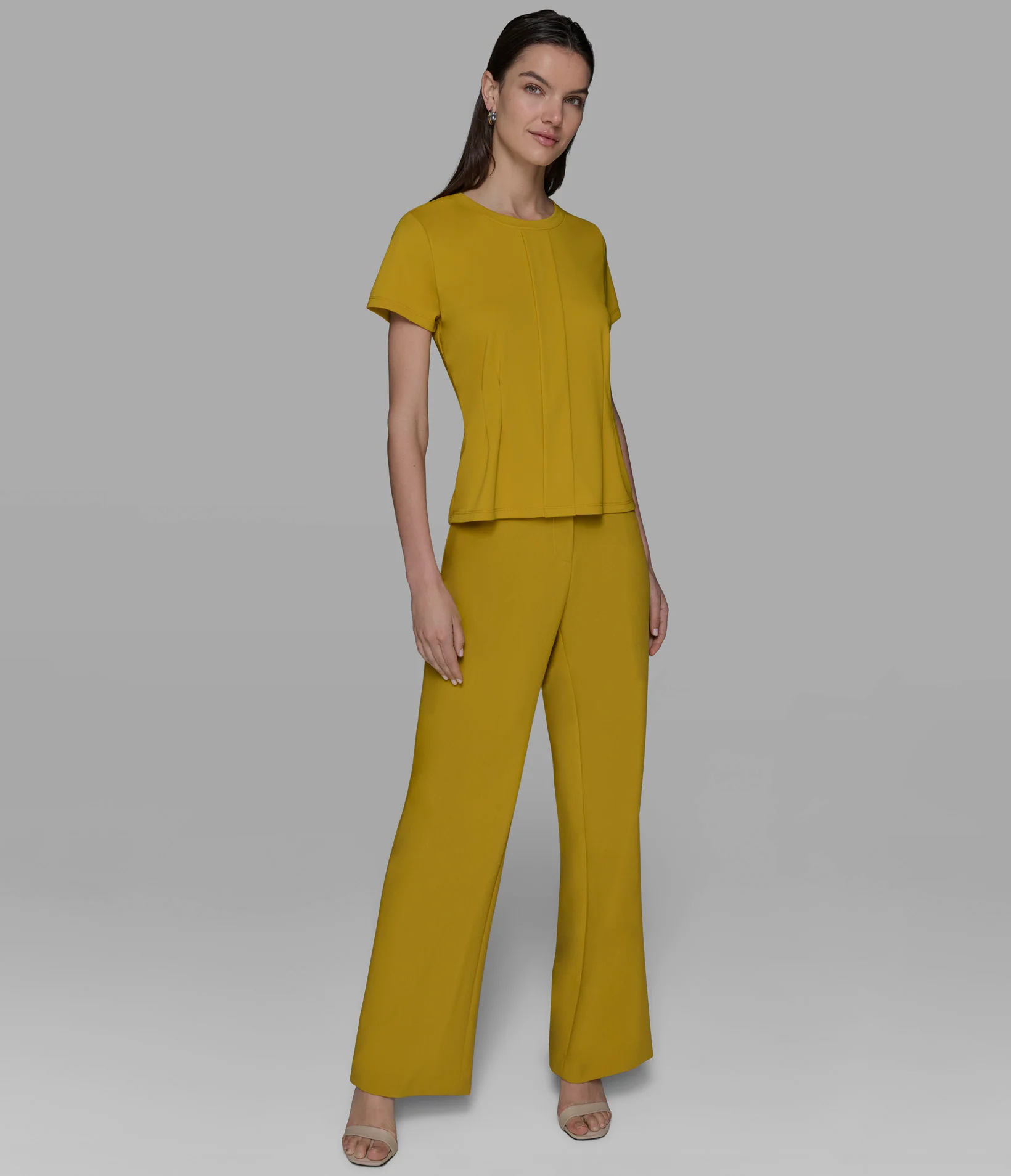 PLEATED KNIT BLOUSE - Image 3