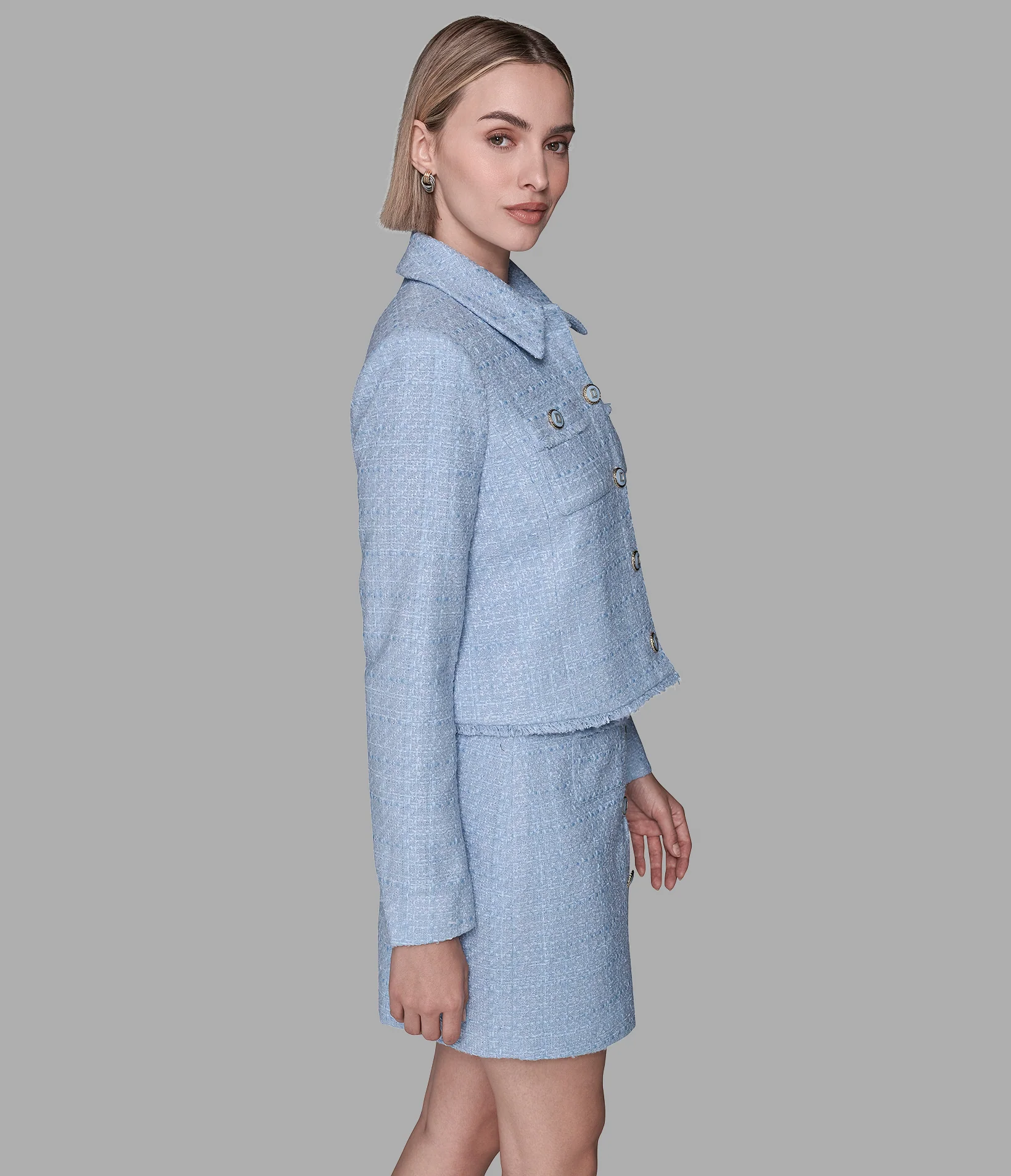 TWEED JACKET WITH FRINGE - Image 3