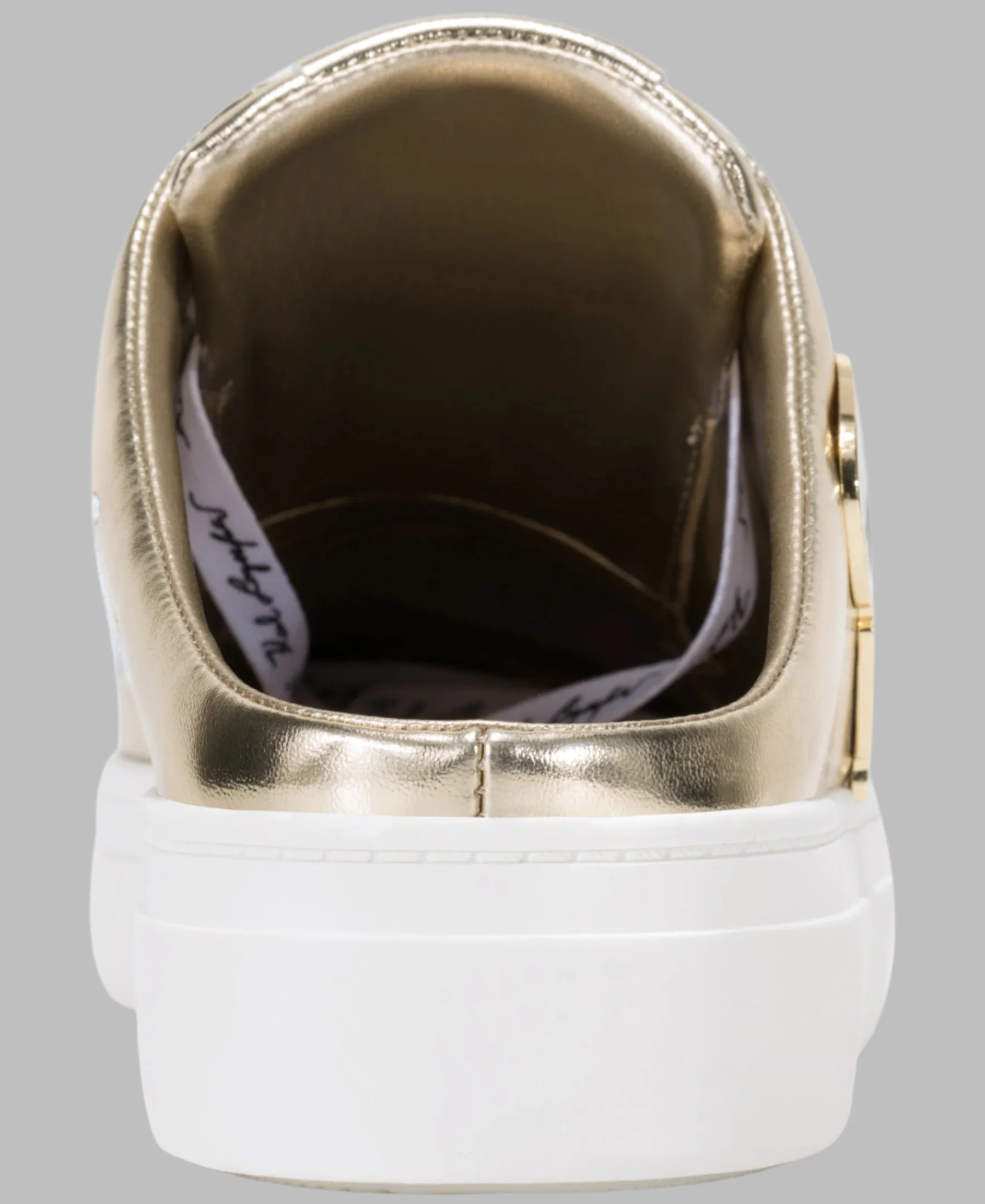 CAMBRIA CATE PIN METALLIC SNEAKER MULE - Image 4