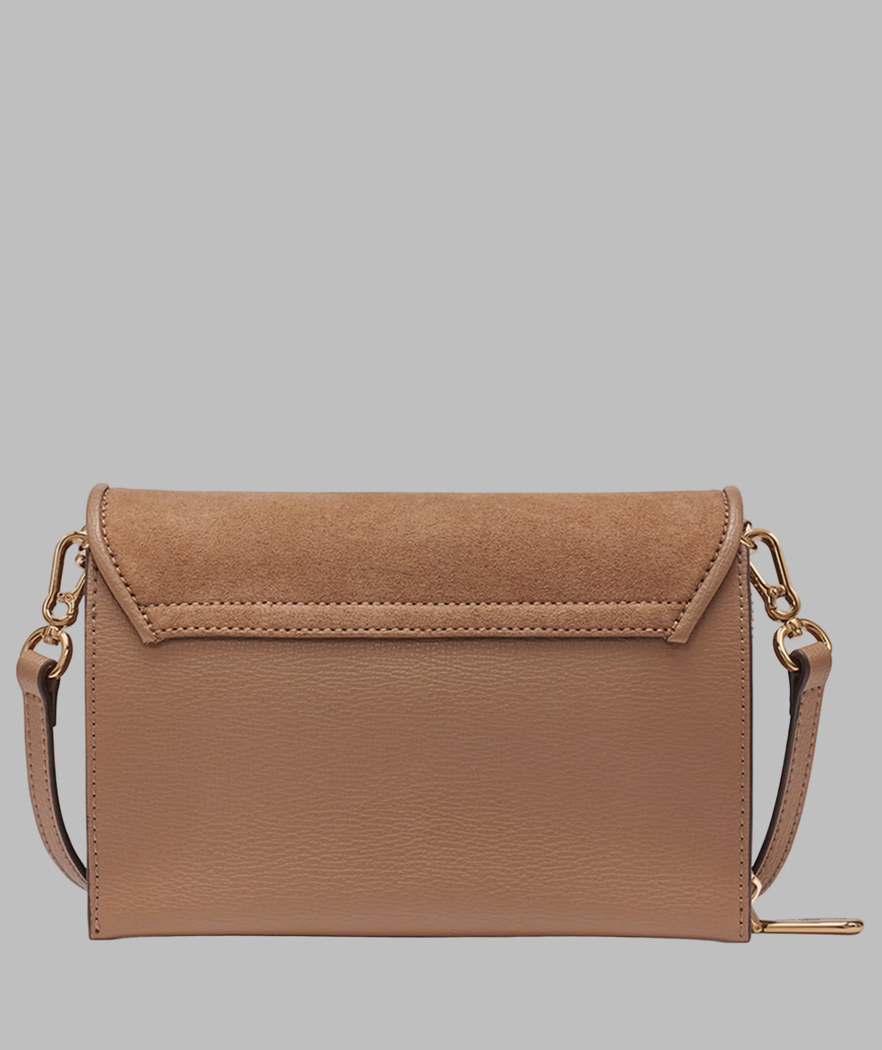 LOURDES SUEDE FLAP CROSSBODY - Image 4