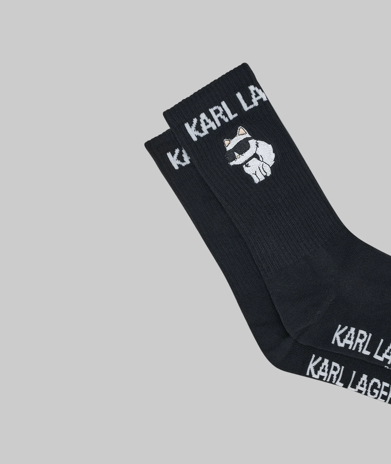 EMBROIDERED CREW SOCKS 2-PACK - Image 3