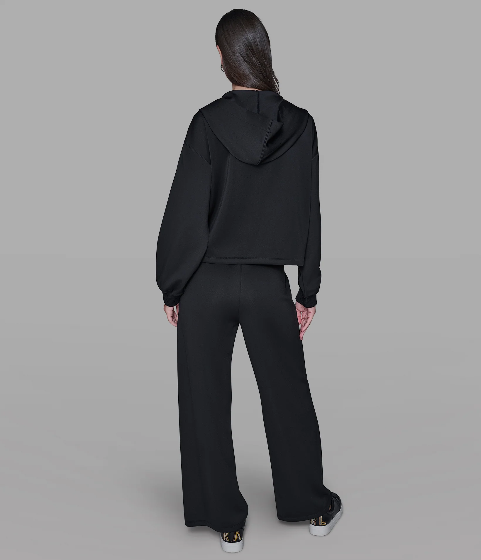 MULTI-COLOR LOGO TAPE FULL-ZIP HOODIE - Image 3