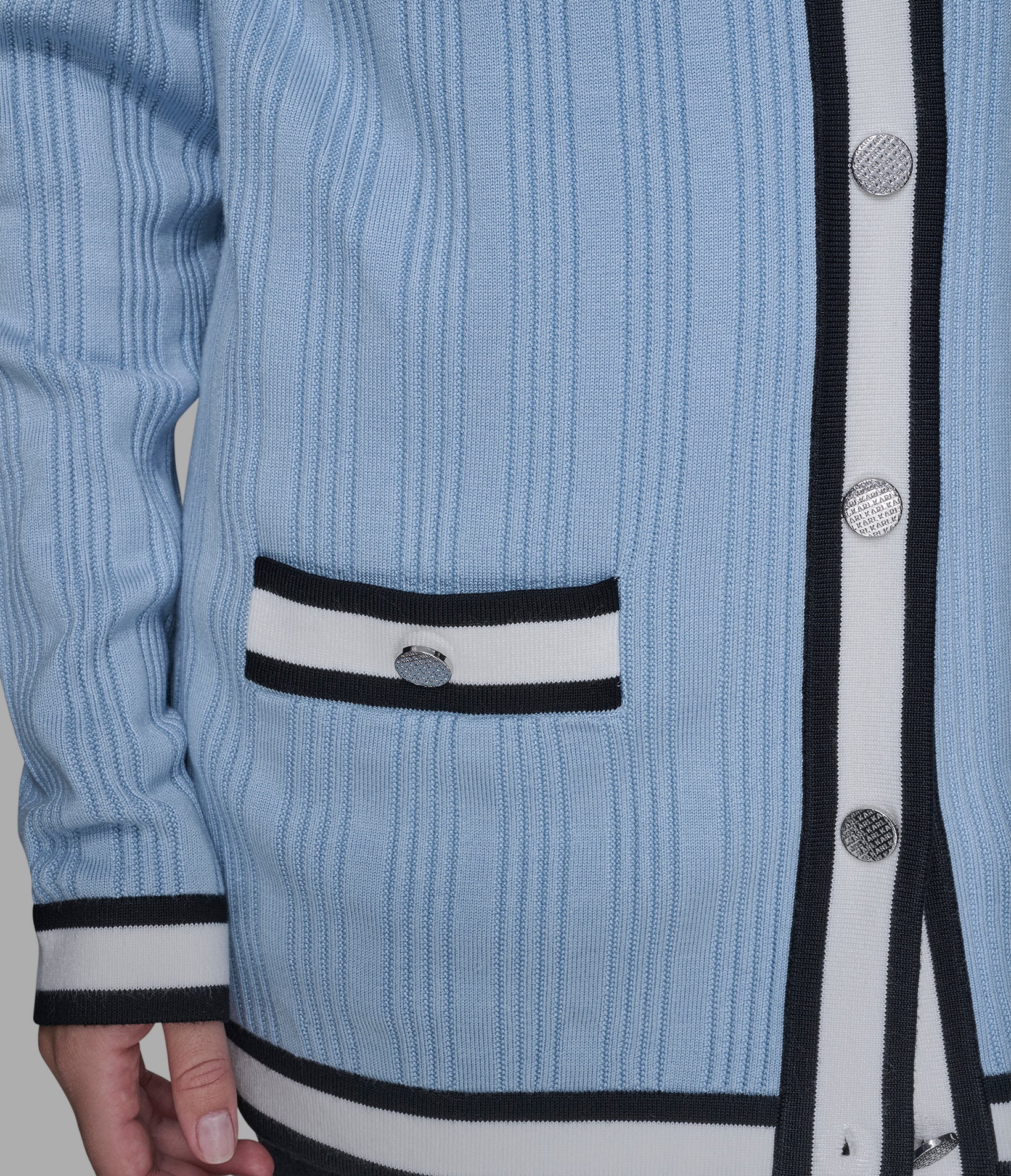 RIBBED CARDIGAN - Image 4