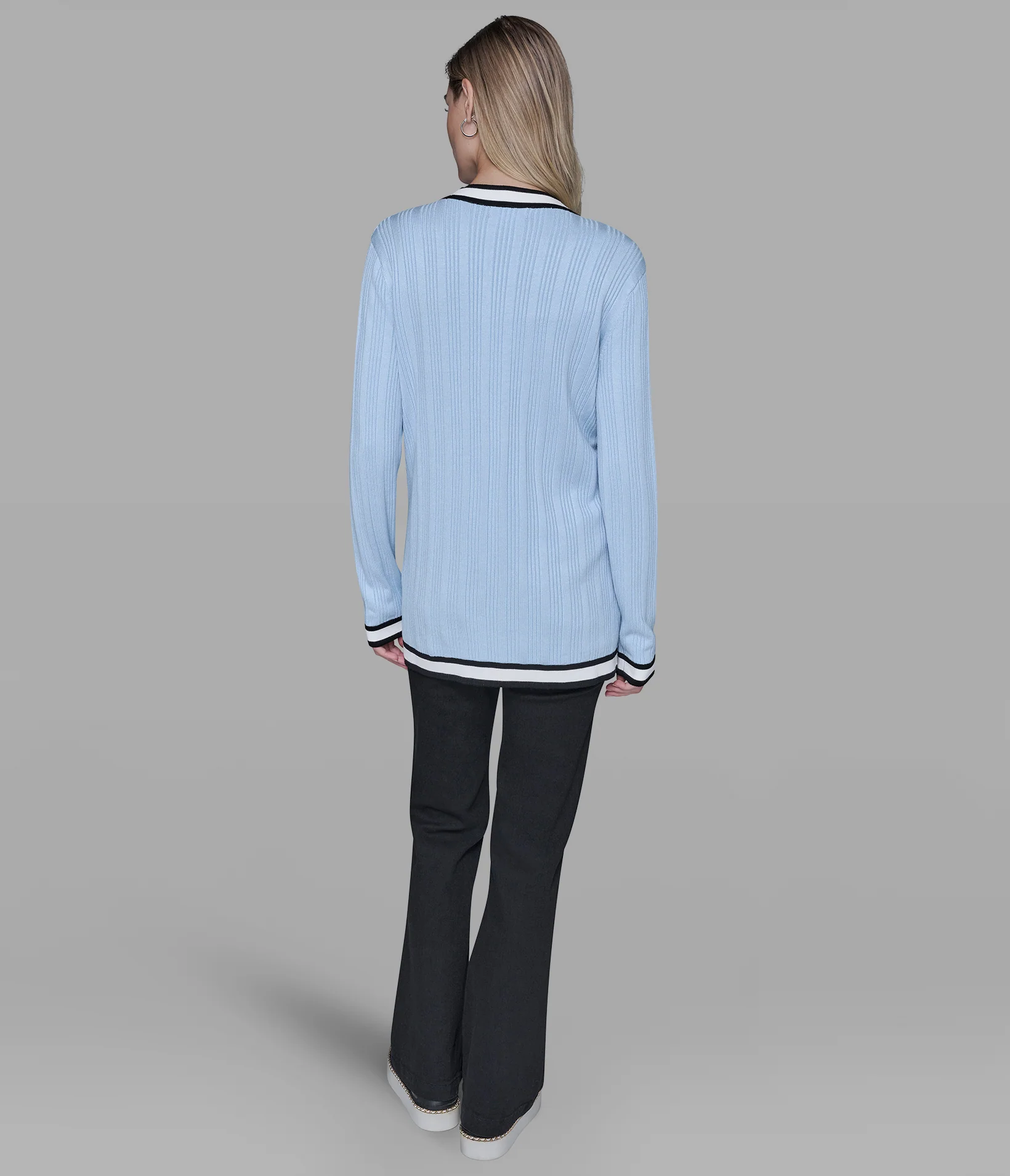 RIBBED CARDIGAN - Image 6