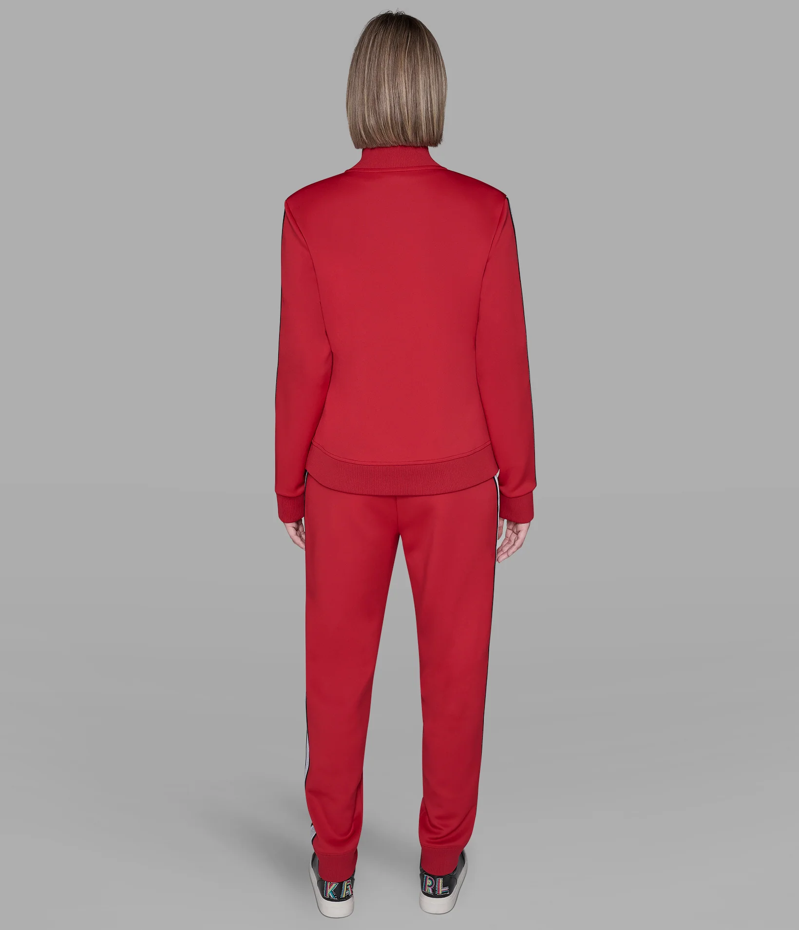 LOGO TAPE TRACK JACKET - Image 3