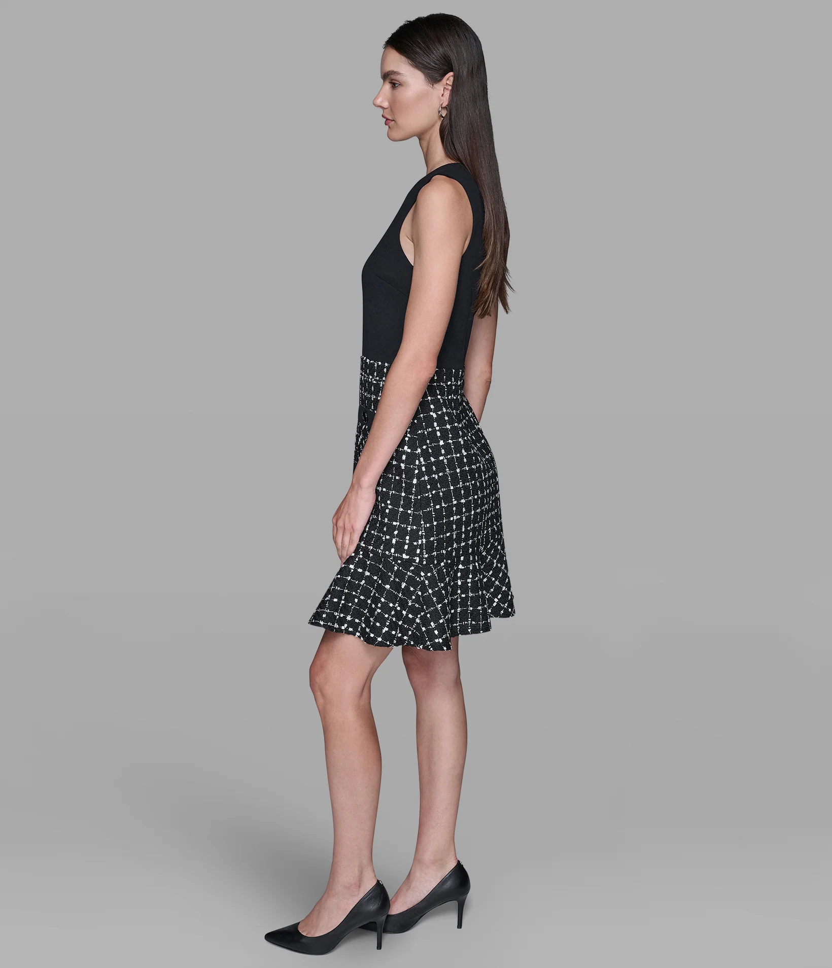 TWEED CO-ORD DRESS - Image 3