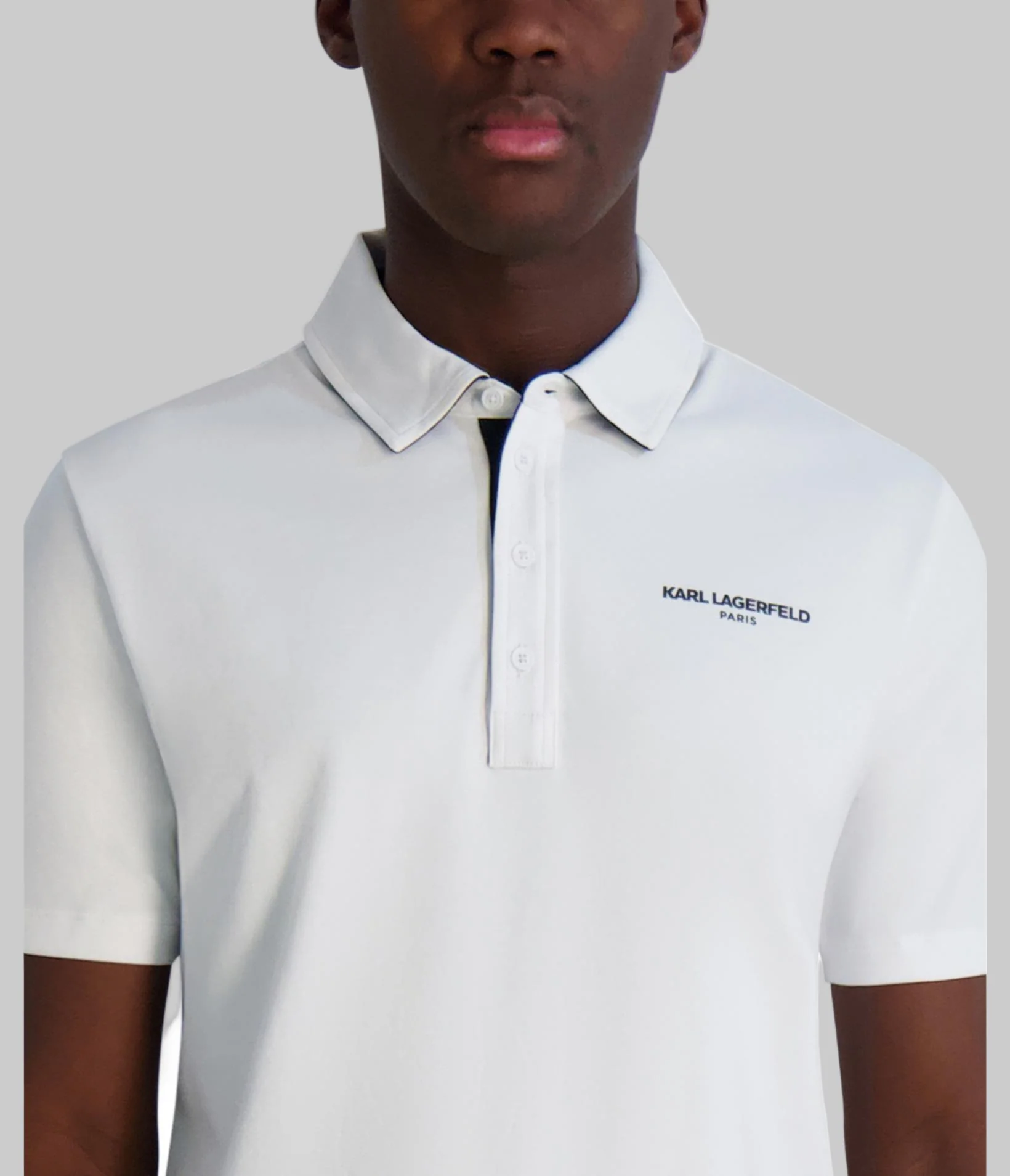 LOGO POLO WITH PLACKET DETAIL - Image 5