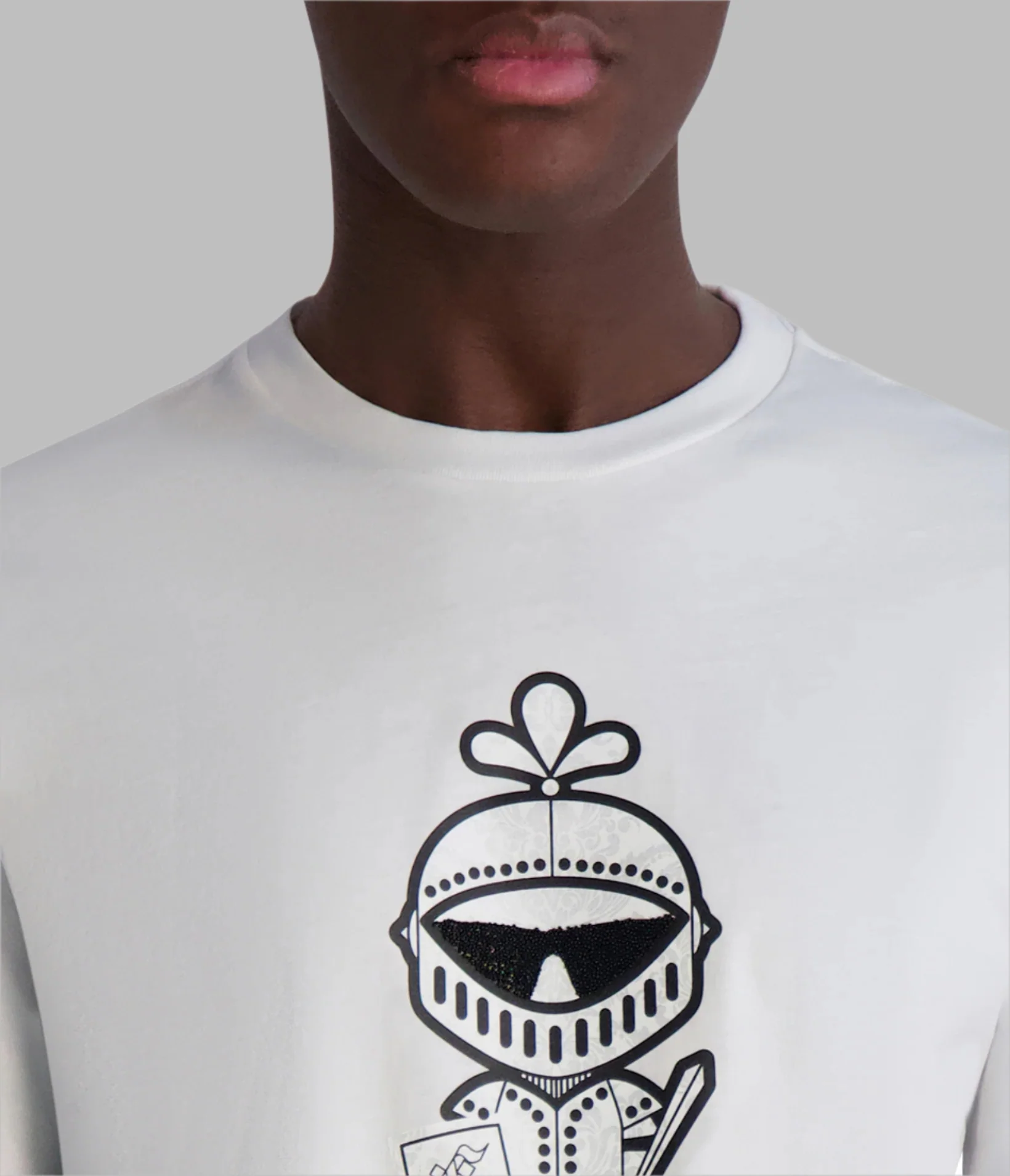 TEXTURED KARL ARMOUR TEE - Image 5