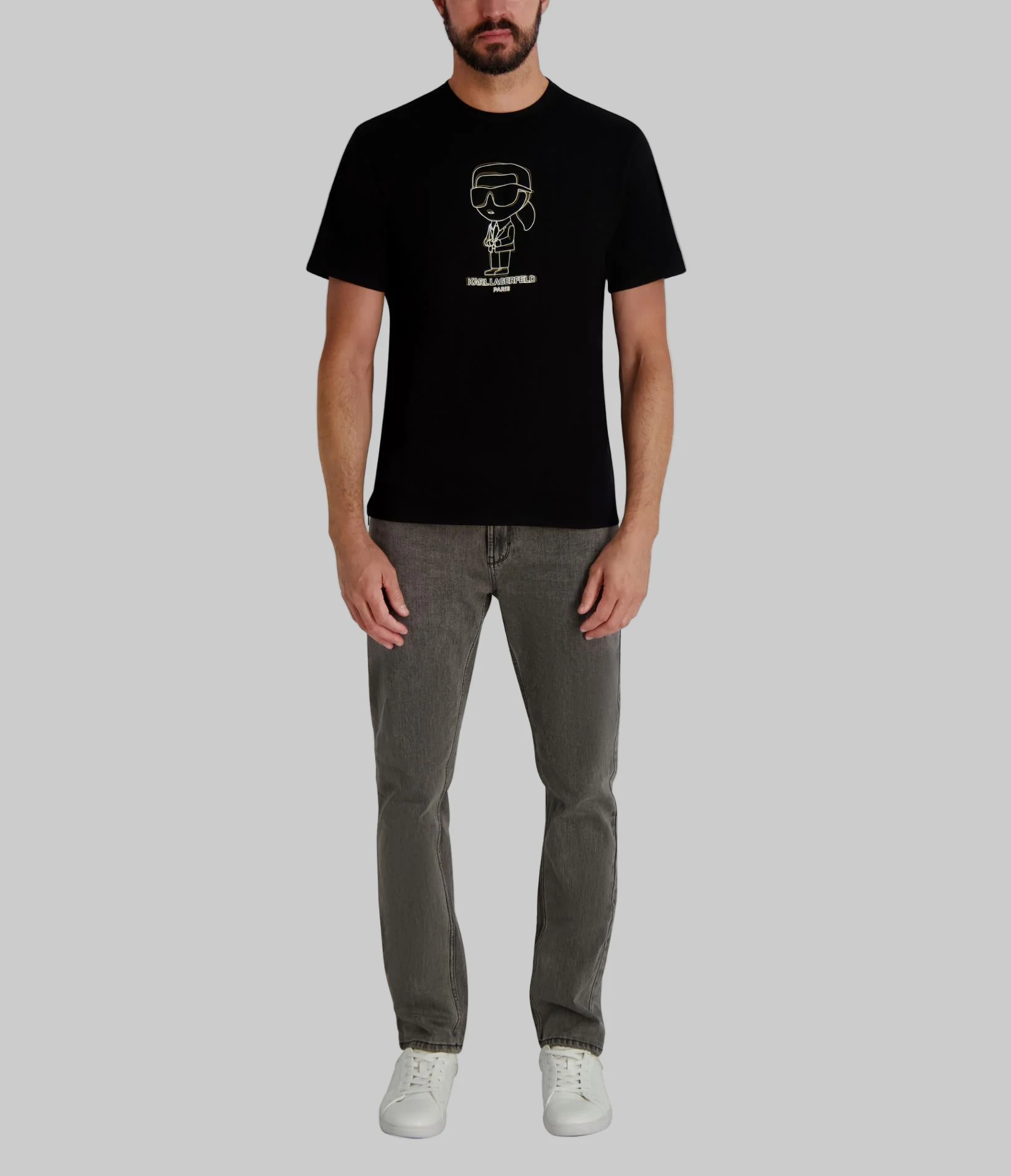 KARL DOLL OUTLINE TEE - Image 4