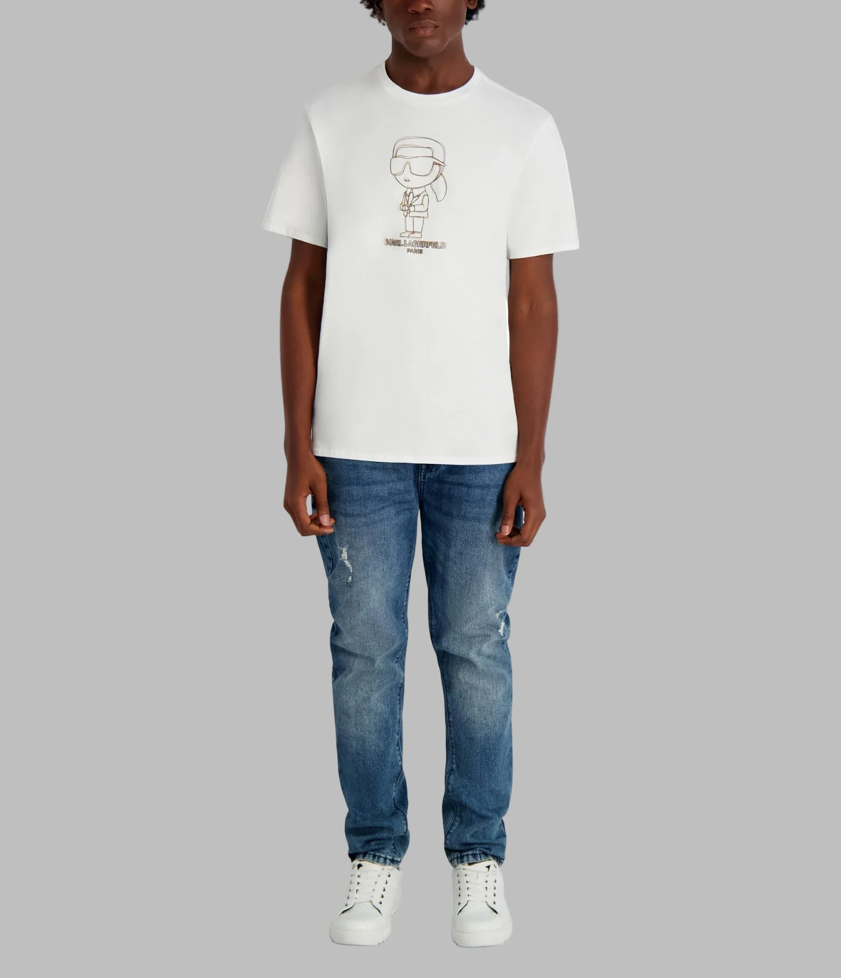 KARL DOLL OUTLINE TEE - Image 4