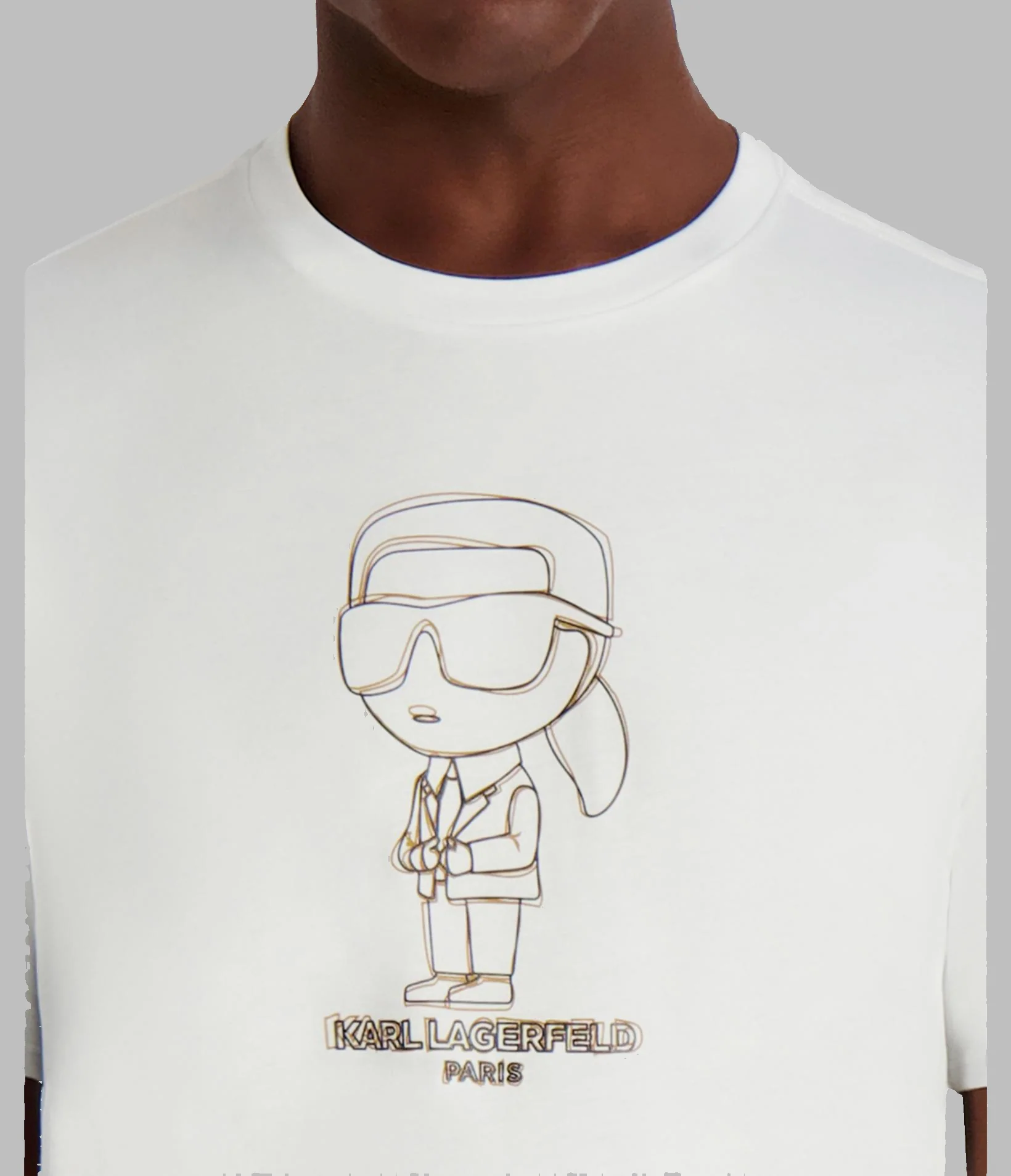 KARL DOLL OUTLINE TEE - Image 5