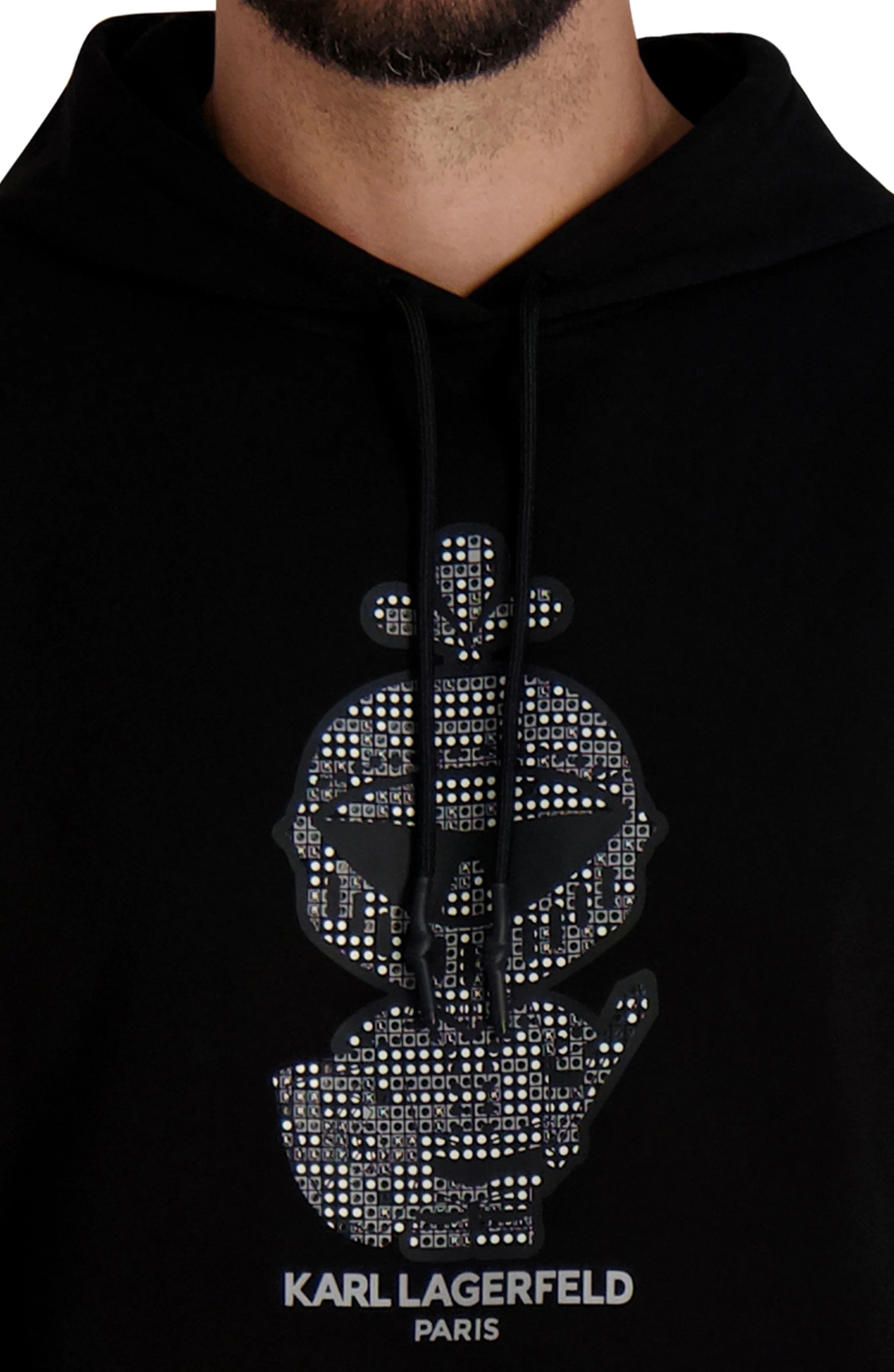 KARL BROKEN GLASS HOODIE - Image 5