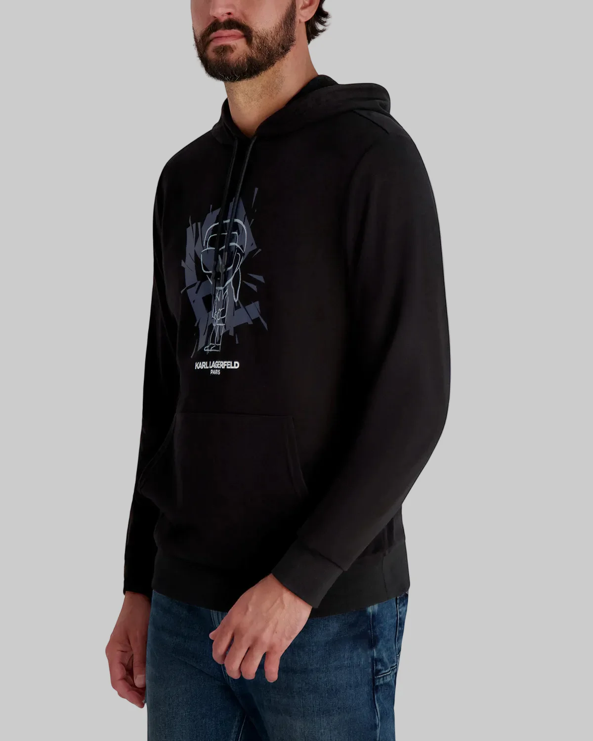 KARL BROKEN GLASS HOODIE - Image 3