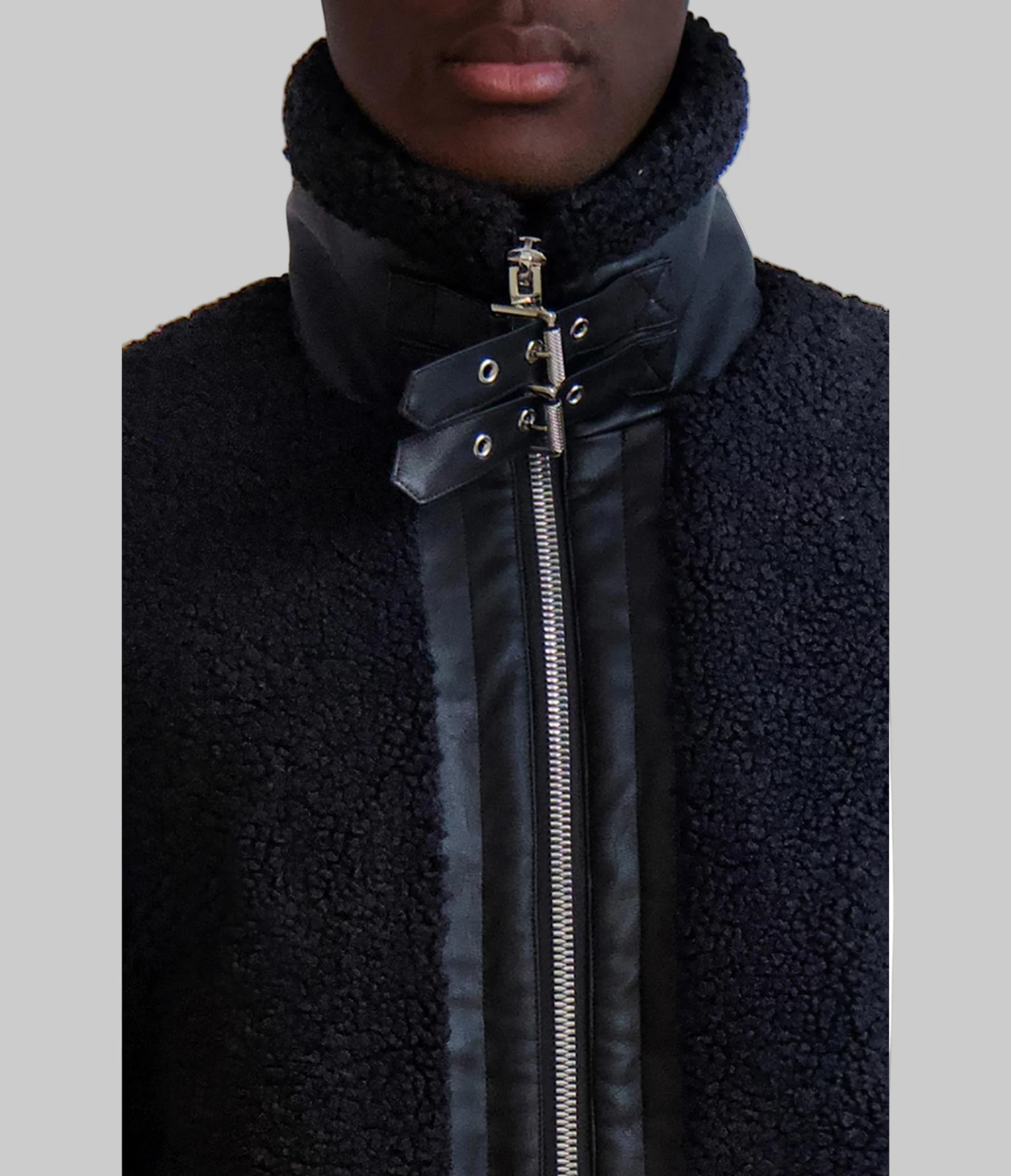 FAUX SHEARLING JACKET - Image 5