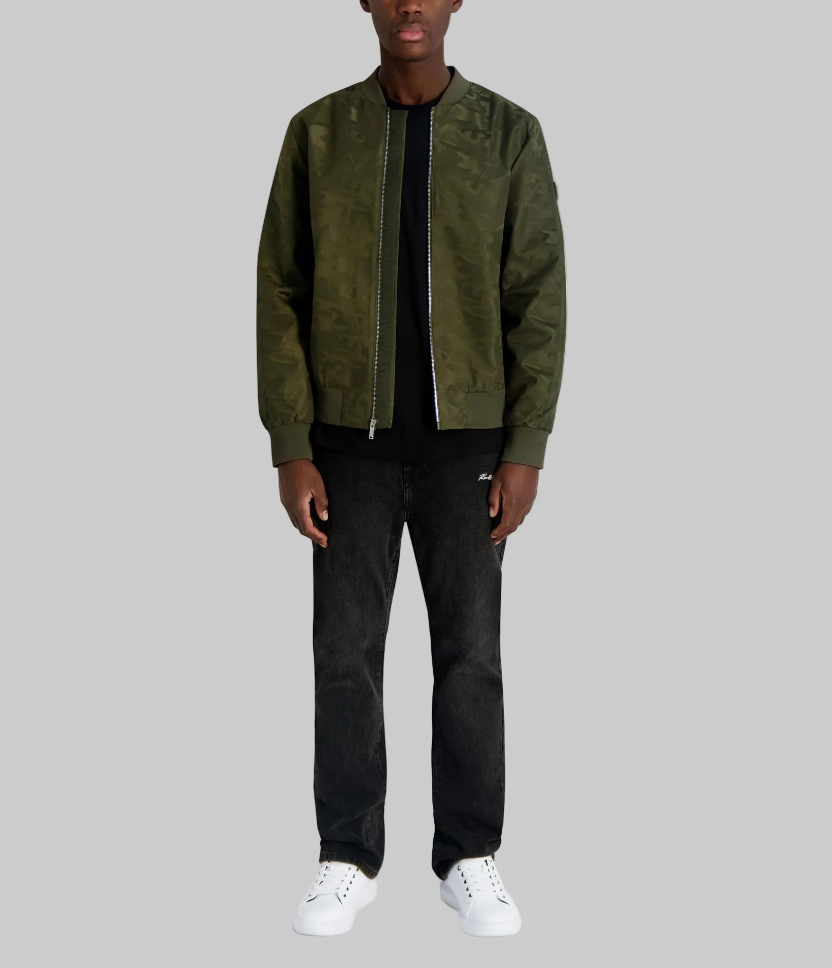 CAMO BOMBER JACKET - Image 4