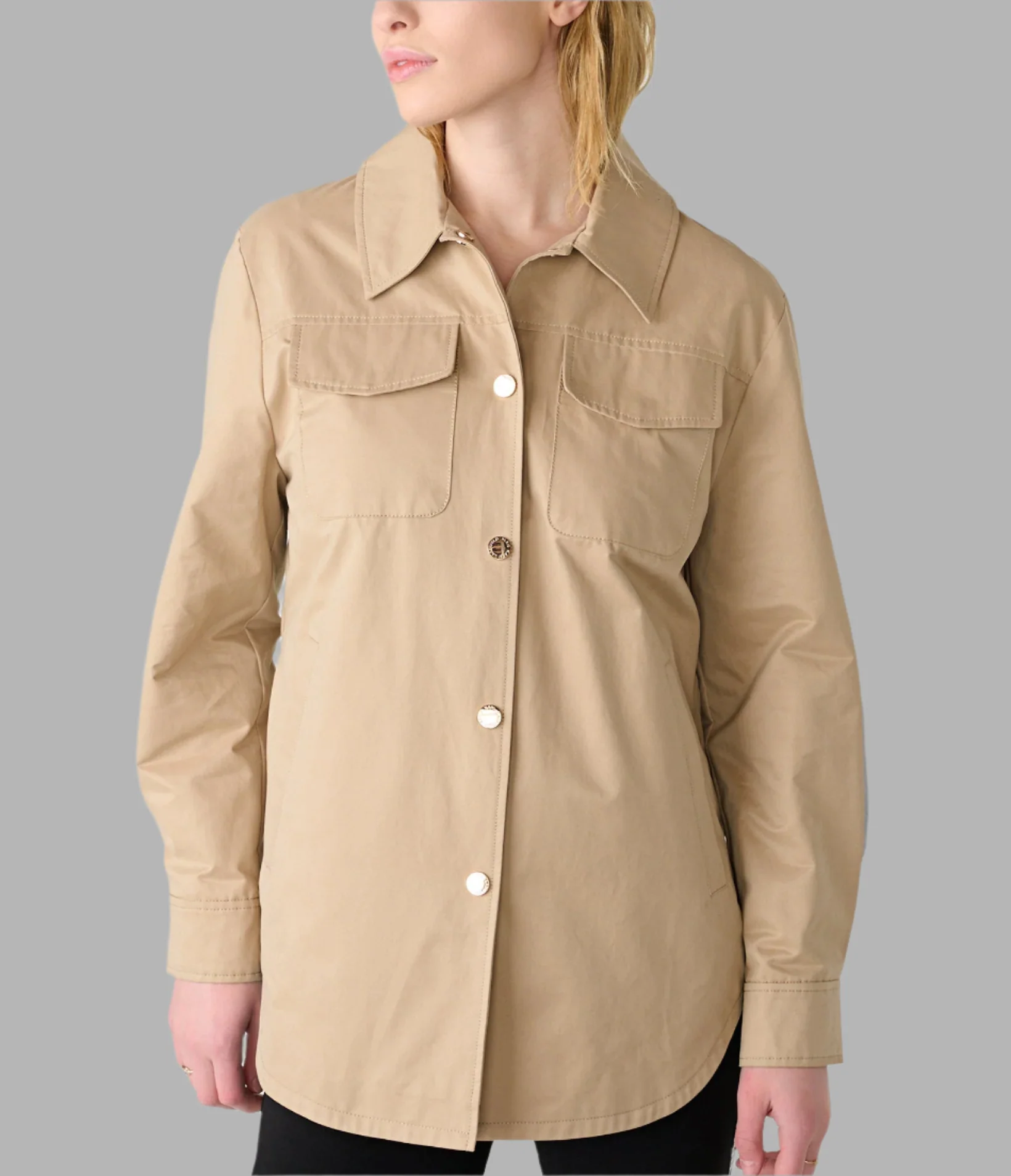 OVERSIZED SHIRT JACKET - Image 3