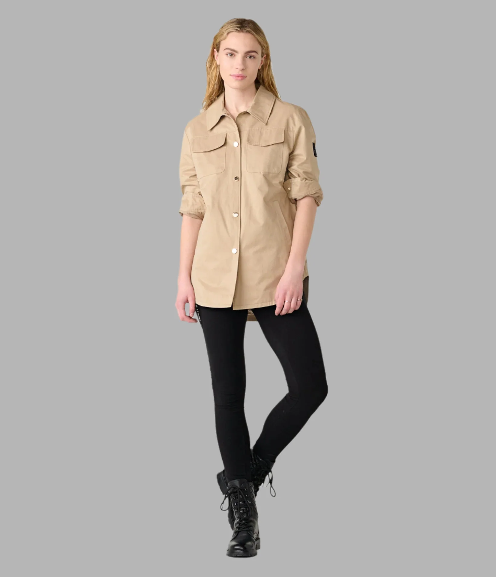 OVERSIZED SHIRT JACKET - Image 4