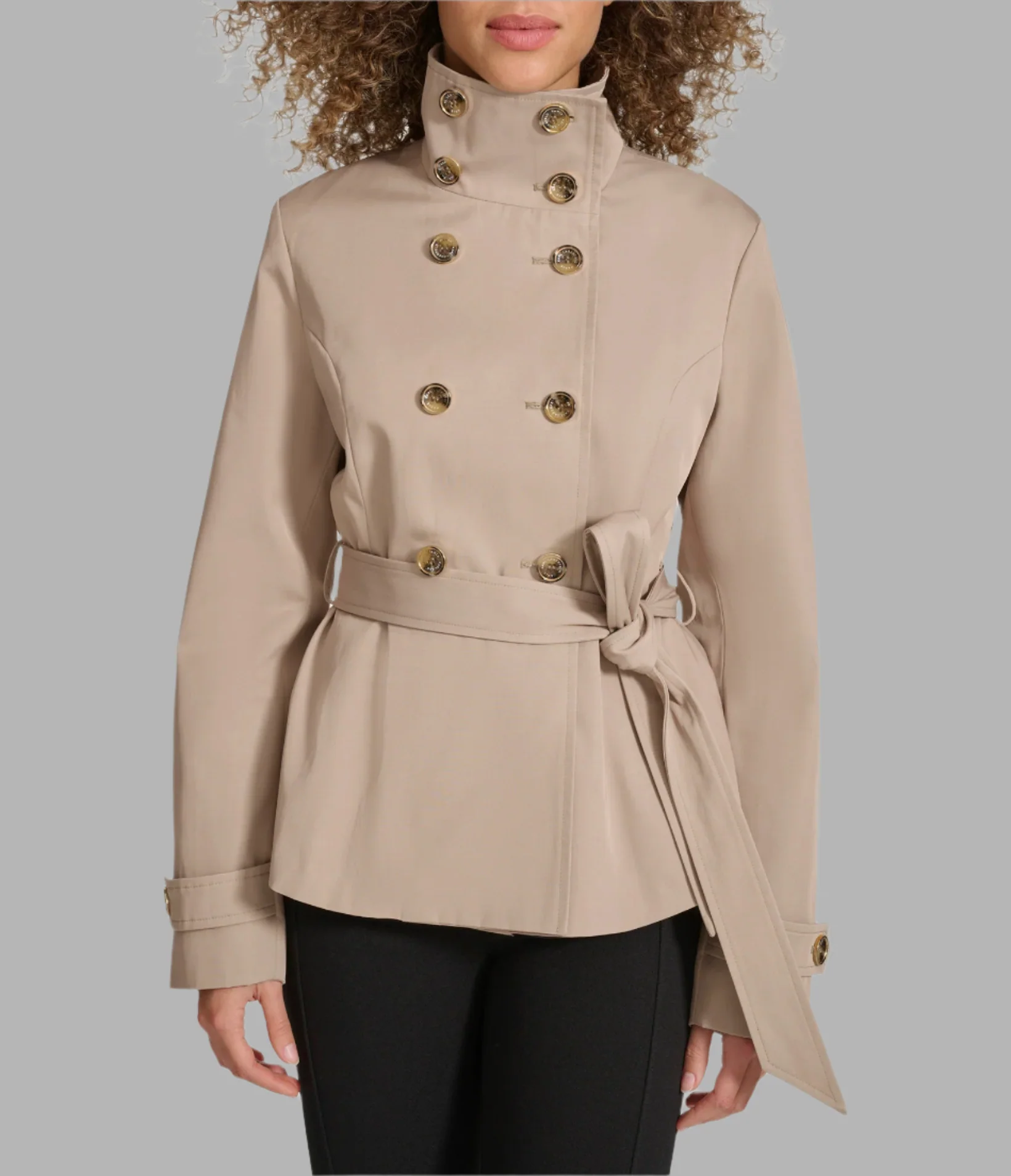 PEPLUM TRENCH - Image 4