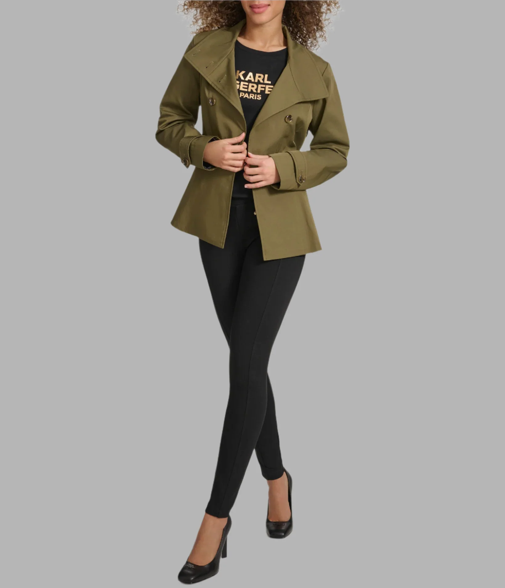 PEPLUM TRENCH - Image 4
